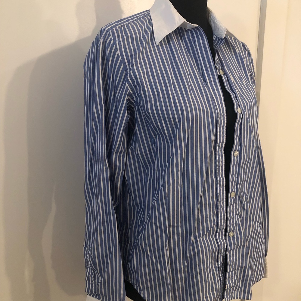 Chaps Collared Button Down Size M - image 2